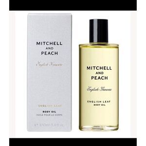 BNIB~Mitchell and Peach English Leaf Body Oil~$67 Retail Value